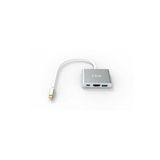 Inca X4 Hdmı 4K@30 Hz+ Usb 2.0+Pd Type-C Hub - Aluminyum Kasa
