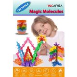 İNCAREA Magic Molecules / Master Molekül / Kar Tanesi Eğitici Yaratıcı 5 Renk 120 Parça Eğitici Oyuncak