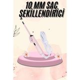 Ince Bukle 10MM Kıvırcık Saç Maşası Profesyonel Saç Şekillendirici KAYALI27-Y74YIU-KYL - Ahşap - Gri