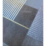 İnce deri kumaş astar silinebilir gümüş simli parlak dökümlü lüks modern pvc muşamba masa örtüsü Kahverengi 140 x 300