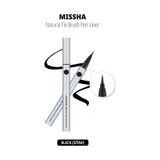 İnce Fırça Uçlu Kalem Eyeliner Natural Fix Brush Pen Liner Black 1