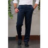 İNCE FİTİLLİ REGULAR KESİM BORU PAÇA ERKEK KADİFE PANTOLON LACİVERT 52