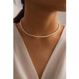 İNCE İNCİ CHOKER KOLYE