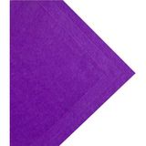 Ince Keçe Kumaş 1 Metre 100X100 cm Renkli Aktivite ve Parti Için Metrelik Yumuşak Keçeler - Koyu Mor