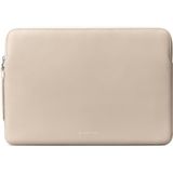 Ince Koruyucu Dizüstü Bilgisayar Kılıfı 13-13,3 Inç 13 Inç MacBook Pro ve MacBook Air ile Uyumlu, Pu Deri Çanta Su Geçirmez Kapak Dizüstü Bilgisayar Kılıfı Mac Için, Koyu Bej, Koyu Bej, For