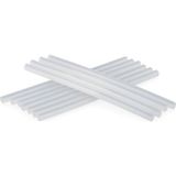Ince Mum Silikon Çubuk 7.5 mm x 150 mm (20 Adet) | Şeffaf Silikon Mum | Silikon Tabancası Için Uyumlu Yapıştırıcı Çubuklar - standart