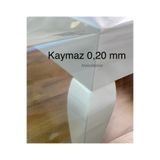 İnce Şeffaf Naylon Muşamba Pvc 0,20 mm Kalın Masa Örtüsü Koruyucu Silinebilir Sıvı geçirmez Şeffaf 100 x 140