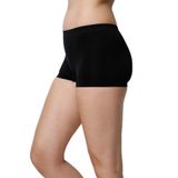 Incelme Etkili Kadın Beyaz Dikişsiz Boxer, siyah, L
