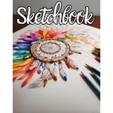 Inchiostro e Ispirazione: Sketchbook Creativo 145 pagine totali A4 - con Testo motivazionale, Tabella iniziale, Sezione Esercizi, Immagini a Tema e ... Giovani Artisti e Disegnatori in Evoluzione