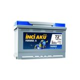 İnci Akü 12v 72 Amper Akü , 72 Ah Akü 048