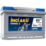 İnci Akü Formul A 12 V 60 Ah 540A Oto Aküsü