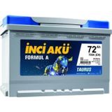 İnci Akü Formül A Taurus 12 V 72 Ah 700 cca Akü