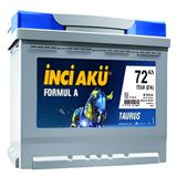 İnci Akü Formül A Taurus 12 V 72 Ah 700 cca Akü
