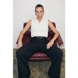 İnci Detaylı Bluz - Ekru