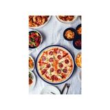 İnci Emaye 30 No Pizza Tabağı Tepsisi Supla Pasta Tabağı Servis Tabağı