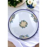 İnci Emaye 70 No Emaye Sini Sofra, Yemek Sunum Tepsi, Yer Sofrası Çinko ~68 Cm kalınlık:1mm