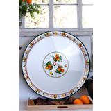 İnci Emaye 70 No Emaye Sini Sofra, Yemek Sunum Tepsi, Yer Sofrası Çinko ~68 Cm