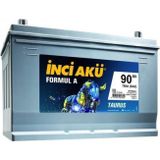 İnci Formül A Taurus 12 V 90 Ah Asia 750 cca Akü