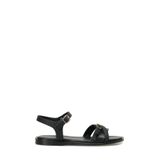 İnci Kadın Siyah Düz Sandalet 39 Numara KAREN 6FX Modeli