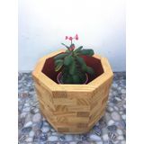 inci mobilya ahşap Ahşap saksı 30x30x30