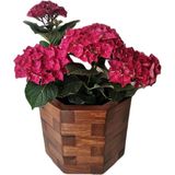 İnci Mobilya Ahşap Saksı 30x30x30