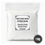 İnci Tozu Mum (Beyaz) 1 Kg - Toz Mum