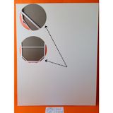İnci Tuval 110X140 cm Tuval Profesyonel 1.kalite %100 Pamuk 380GR/M2 Ressam Dokulu Astarlı Gergin Arkadan Zımbalı - Beyaz