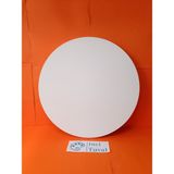 İnci Tuval 70 cm Daire Yuvarlak Tuval Profesyonel 1.kalite Pamuk 380GR/M2 Dokulu Astarlı Gergin Arkadan Zımbalı - Beyaz