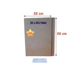 İnci Tuval Duralit 2 Adet 35X50 cm Hobi Karakalem Çizim Resim Altlığı 1.kalitede 4mm Sağlam Esnemez Ham Mdf