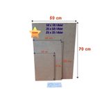 İNCİ TUVAL Duralit 50x70, 35x50, 25x35 cm Hobi Karakalem Çizim Resim Altlığı 1.Kalitede 4mm Sağlam E