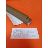 İnci Tuval Tuval Bezi 25 x 35 cm Net 32 x 42 cm Arkası Yeşilimsi Çift Astar Orta Dokulu 380 gr / m2