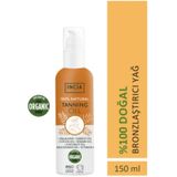 Incia %100 Doğal Bronzlaştırıcı Yağ Organik Avokado Yağı Yoğun Bronzlaştırıcı Kakao Havuç Susam 150 ML