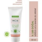 INCIA %100 Doğal Göğüs Ucu Bakım Kremi Yumuşatma Ve Koruma Lanolin İçermez 30 ml