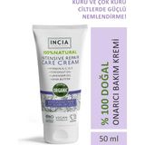 INCIA %100 Doğal Onarıcı Bakım Kremi Yoğun Nemlendirici Cilt Bakım Lavanta Avokado Shea Vegan 50 ml