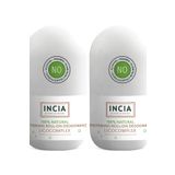Incia 50 ml x 2 Adet Beyazlatıcı Doğal Roll-On Deodorant
