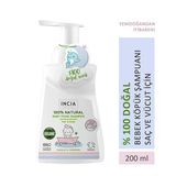 Incia Doğal Konak Önleyici Köpük Bebek Şampuanı 200 Ml