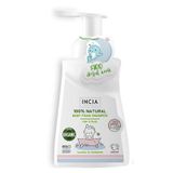 Incia Organik Sertifikalı Bebek Köpük Şampuanı Saç Vücut Lavanta Konak Önleyici Yenidoğan 200 ml