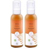 INCIA%100 Doğal Bronzlaştırıcı Yağ Organik Avokado Yağı Yoğun Bronzlaştırıcı Kakao Havuç Susam 150 ml (2 paketi)