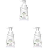 INCIA%100 Doğal Organik Sertifikalı Bebek Köpük Şampuanı Saç Vücut Lavanta Konak Önleyici Yenidoğan 200 ml (3 paketi)