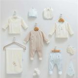 Incibaby Flaying Cars % 100 Pamuk Erkek Bebek Hastane Çıkışı 56-62 cm - 0 - 3 Ay - Mavi