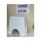 incidesign çarşı a.v.m. Strong sağlam kaliteli Banyo Taburesi Plastik Banyo Taburesi + 250kg 1 adet beyaz