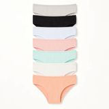 İNCİLİ LİFE Kız Çocuk Pamuklu Fitilli (Kaşkorse) 7'li Slip Külot Seti