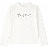 İncili Taşlı Çocuk Sweatshirt - Ekru - 5 - 6 Yaş