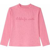 İncili Taşlı Çocuk Sweatshirt - Pembe - 10 - 11 Yaş
