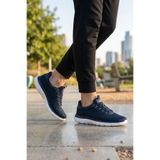 İncim Lacivert Günlük Sneaker Erkek Büyük Beden Yazlık Fileli Spor Ayakkabı