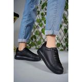 Incim ®| Medusa Kadın Siyah Kalın Yüksek Taban Hafif Günlük Yürüyüş Spor Ayakkabısı ve Sneaker - 00-Siyah