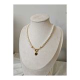 İNCİORA JEWELRY Gemici Kilitli Kişiselleştirilebilir Doğal Gerçek İnci Kolye Kalp gemici1