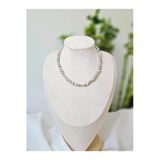 İnciora Jewelry Gerçek Doğal İnci Gümüş Renkli Kolye