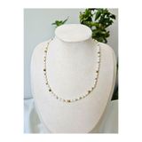 İNCİORA JEWELRY GERÇEK DOĞAL İNCİ HEMATİT TAŞLI KOLYE