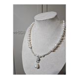 İNCİORA JEWELRY GERÇEK DOĞAL İNCİ KOLYE, gelin ve özel günler için BRİDE01
